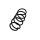 Suspension Spring Set front coil spring Ø 11.2 mm EIBACH for e.g. FIAT GRANDE