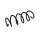 Suspension Spring Set front coil spring Ø 11.2 mm EIBACH for e.g. FIAT GRANDE
