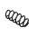 Suspension Spring Set front coil spring Ø 13.5 mm EIBACH for e.g. VW CADDY
