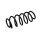Suspension Spring Set front coil spring Ø 13.5 mm EIBACH for e.g. VW CADDY