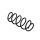 Suspension Spring Set front coil spring Ø 11.5 mm EIBACH for e.g. FIAT GRANDE