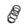 Suspension Spring Set front coil spring Ø 13 mm EIBACH for e.g. PEUGEOT 307