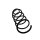 Suspension Spring Set front coil spring Ø 13 mm EIBACH for e.g. PEUGEOT 307