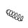 Suspension Spring Set front coil spring Ø 11.8 mm EIBACH for e.g. FIAT STILO
