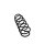 Suspension Spring Set front coil spring Ø 11.8 mm EIBACH for e.g. FIAT STILO