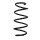 Suspension spring set front Ø 13.2 mm 380 mm EIBACH for e.g. RENAULT MEGANE II