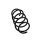 Suspension Spring Set front Ø 13,2 mm EIBACH for e.g. RENAULT MEGANE