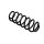 Suspension Spring Set rear coil spring Ø 12.5 mm EIBACH for various vehicles