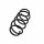 Suspension Spring Set front coil spring Ø 11.8 mm EIBACH for e.g. FIAT IDEA
