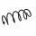 Suspension Spring Set front coil spring Ø 11.8 mm EIBACH for e.g. FIAT IDEA