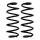 Suspension spring set front axle Ø 13.2 mm 360 mm EIBACH for e.g. AUDI A4 B5
