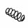 Suspension Spring Set front axle coil spring Ø 13.2 mm EIBACH for e.g. AUDI A4