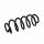 Suspension Spring Set front axle coil spring Ø 13.2 mm EIBACH for e.g. AUDI A4