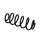 Suspension Spring Set front axle coil spring Ø 13.2 mm EIBACH for e.g. AUDI A4
