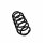 Suspension Spring Set front axle coil spring Ø 13.2 mm EIBACH for e.g. AUDI A4