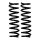 Suspension spring set front axle Ø 14.2 mm 384 mm EIBACH for e.g. MB C-CLASS