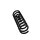 Suspension Spring Set front coil spring Ø 14.2 mm EIBACH for e.g. MB C-CLASS