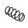 Suspension Spring Set front coil spring Ø 11.5 mm EIBACH for e.g. OPEL ASTRA