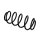Suspension Spring Set front coil spring Ø 11.5 mm EIBACH for e.g. OPEL ASTRA