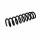Suspension Spring Set rear axle coil spring Ø 11.8 mm EIBACH for e.g. AUDI A4