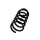 Suspension Spring Set rear coil spring Ø 13.5 mm EIBACH for e.g. VW PASSAT