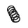 Suspension Spring Set rear coil spring Ø 13.5 mm EIBACH for e.g. VW PASSAT