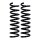 Suspension spring set front axle Ø 14.2 mm 370 mm EIBACH for MB E-CLASS
