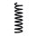 Suspension spring set front axle Ø 14.2 mm 370 mm EIBACH for MB E-CLASS