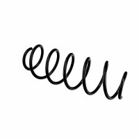Suspension Spring Set front coil spring Ø 12 mm EIBACH for e.g. FIAT STILO