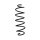 Suspension spring set front axle Ø 12 mm 453 mm EIBACH for e.g. FIAT STILO