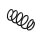 Suspension Spring Set front coil spring Ø 12.5 mm EIBACH for e.g. OPEL VECTRA