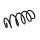 Suspension Spring Set front coil spring Ø 12.5 mm EIBACH for e.g. OPEL VECTRA