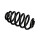 Suspension Spring Set Rear Axle Coil Spring Ø 15.5 mm EIBACH for SEAT EXEO