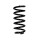 Suspension spring set rear axle Ø 14.5 mm 296 mm EIBACH for e.g. AUDI A6 C5 At