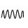 Suspension Spring Set front coil spring Ø 13.2 mm EIBACH for e.g. FIAT DOBLO