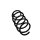 Suspension Spring Set front coil spring Ø 13.2 mm EIBACH for e.g. FIAT DOBLO