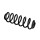 Suspension Spring Set rear coil spring Ø 12.8 mm EIBACH for e.g. VW PASSAT