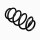 Suspension Spring Set front coil spring Ø 16 mm EIBACH for e.g. VW MULTIVAN