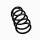 Suspension Spring Set front coil spring Ø 16 mm EIBACH for e.g. VW MULTIVAN