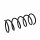 Suspension Spring Set front coil spring Ø 12.5 mm EIBACH for e.g. CITROËN XSARA