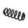 Suspension Spring Set front axle coil spring Ø 15.5 mm EIBACH for e.g. AUDI A6