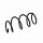 Suspension Spring Set front coil spring Ø 12 mm EIBACH for e.g. RENAULT CLIO