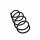 Suspension Spring Set front coil spring Ø 12 mm EIBACH for e.g. RENAULT CLIO