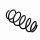 Suspension Spring Set front coil spring Ø 12.8 mm EIBACH for e.g. OPEL ASTRA