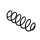 Suspension Spring Set rear coil spring Ø 10.5 mm EIBACH for PEUGEOT 207