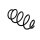 Suspension Spring Set front coil spring Ø 11.8 mm EIBACH for e.g. SEAT IBIZA