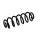 Suspension Spring Set rear axle coil spring Ø 11.5 mm EIBACH for e.g. VW GOLF