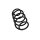 Suspension Spring Set front coil spring Ø 12.8 mm EIBACH for e.g. SKODA OCTAVIA