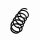 Suspension Spring Set front coil spring Ø 11,2 mm EIBACH for MITSUBISHI COLT