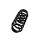 Suspension Spring Set rear coil spring Ø 12 mm EIBACH for e.g. PEUGEOT 307